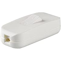 legrand 040192E Interruptor Estrecho de Paso para Lámpara- 250 V- Blanco